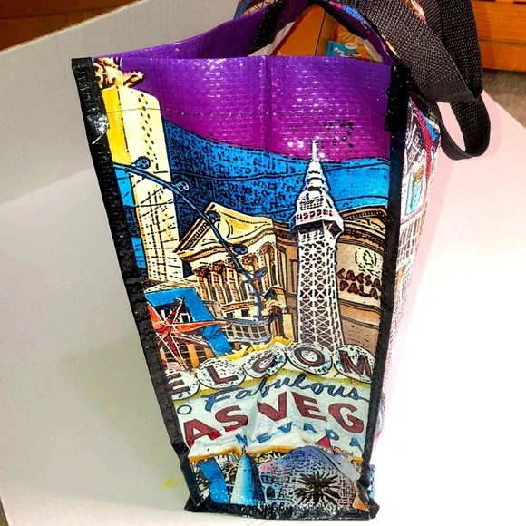 "Welcome To Fabulous Las Vegas Nevada" Tote - Picture 5 of 8